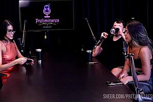 best moments of couple kaliente in podcast with bia hot!