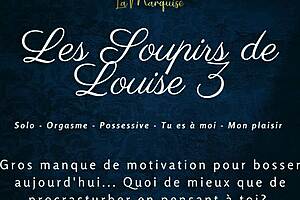 Louise Sighs In French Solo Audio Porn