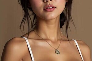 Beautiful Thai Girl Poses In Nice Dress And Lingerie