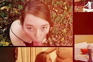 Naughty British College Student Makes Step-Dad Cum