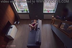 Caught Masturbating in Dorm, Continue Watching!