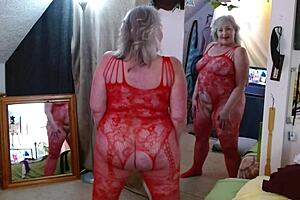 modeling bodystockings then eat me when i cum