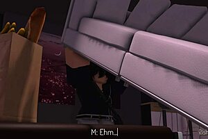 Overworked MILF's Passionate Love