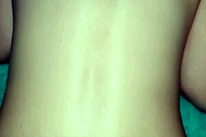 this milf gets her shaved pussy licked in missionary, leading to a huge orgasm and cumshot