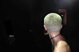 sidra loves swallowing cum at the gloryhole