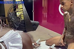 calm down love, the pretty latina gets anal in the shower, it feels good