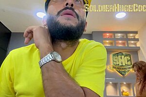 my friend helps organize papers then we fuck with ball licking deepthroat