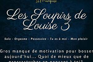 Louise Sighs In French Solo Audio Porn