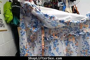 Will the guard conduct a full deep cavity check on the suspected 18+ shoplifter?