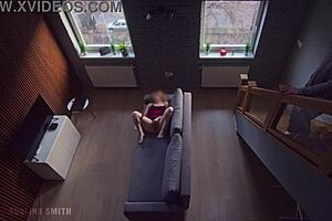 Caught Masturbating in Dorm, Continue Watching!