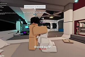 I let myself get fucked and filled by a horny man on Roblox.