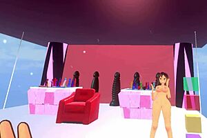 vr masturbate with dildos beads and vibrators