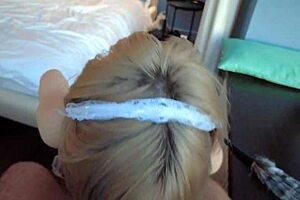 The Hotel Cleaning Lady Sucking Cock Of This Fat Pig