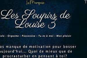 Louise Sighs In French Solo Audio Porn