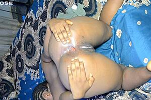 Curvy Ebony Ass Spread And Fucked Until Gaping!