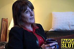 delectable milf says, 'fuck me hard after this blowjob' to maledom