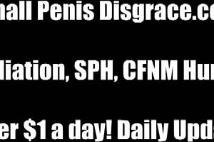 Humiliation Femdom Tiny Penis Masturbation