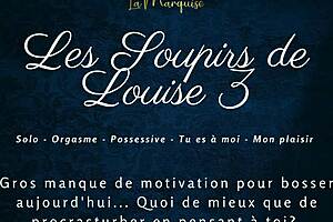 Louise Sighs In French Solo Audio Porn