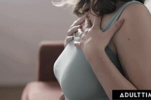 wow! angela white guides shy client in intense double penetration therapy!