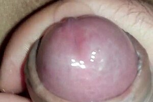 She RUBS Cock on ASS Until Cumming