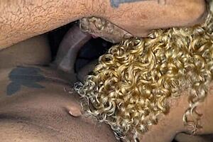 Novinha Cums on Big Cock and Gets Creampie