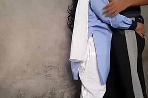 indian school lovers fuck doggystyle in anal mms!