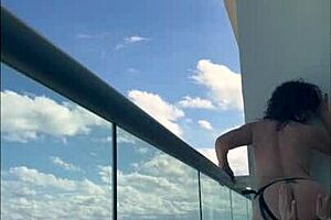 Watch these Mexican lesbians strap on fuck in Cancun!