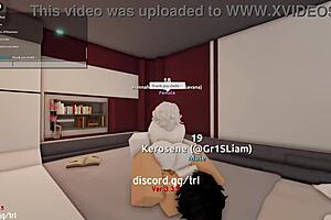 I let myself get fucked and filled by a horny man on Roblox.