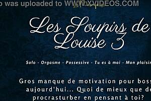 Louise Sighs In French Solo Audio Porn