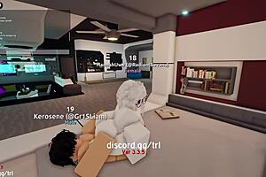 I let myself get fucked and filled by a horny man on Roblox.