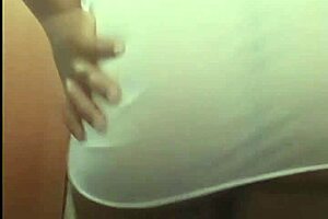 intriguing reveal: bbw amateur strips, showing big ass, natural tits, and juicy pussy in homemade video