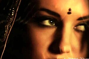 indian woman looks so lovely