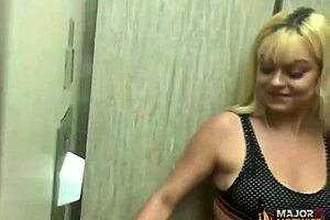 Petite blonde Nova Cane intensely licked and fucked by Rome Major