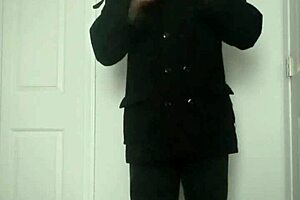 Stretching Arms for Exercise Like Masturbating