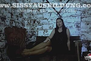 Training for german sissies with fierce lady feminization
