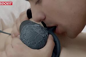 blonde teen and boyfriend having morning sex