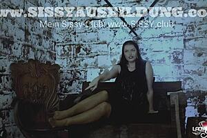 Training for german sissies with fierce lady feminization