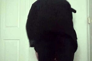 Stretching Arms for Exercise Like Masturbating