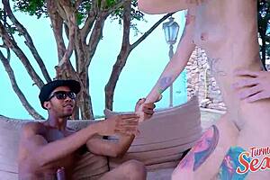 The Two Perverts Are Lucky To Fuck This Hottie With Colorful Hair And Shes Always Hungry For Cock - Mila Spook Gozadinha Frotinha