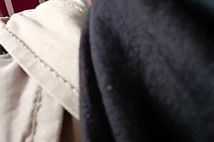 I give a blowjob to a married man who secretly records the close-up action