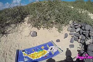 Sizzle On The Shoreline Sexydeas Spicy Pov Doggystyle Adventure At The Beach