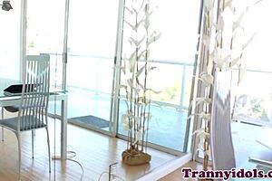 Intriguing Amateur Beauty in Crossdressing Scene