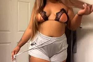 Mila Hot Big Ass I Cum on Her Big Butt Before It Was So Hot and Amazing