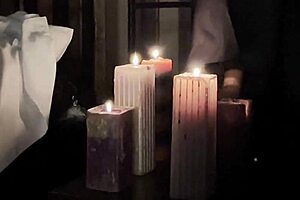 Beautiful nun Monika Fox confesses excitement from naughty sins, squirting and fingering