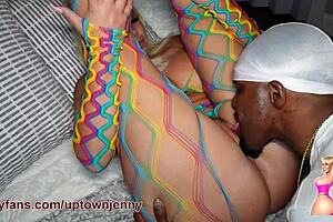 Big Booty Uptown Jenny Drilled By Rome's Bbc