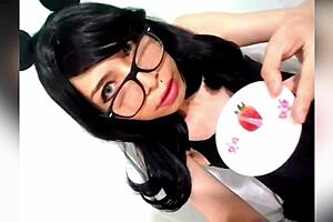 Delicious Dessert With Fresh Strawberries And Milk