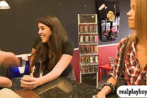 Lovely Women Showed Off Boobs For Cash