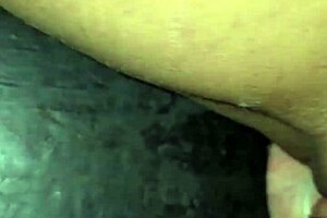 latina housewife at gloryhole party, guy couldn't satisfy me, husband licked pussy