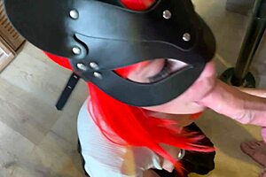 Sucked his cock at work, then fucked