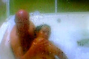 Suggestive Cum Preview in Jacuzzi with Big Ass Massage